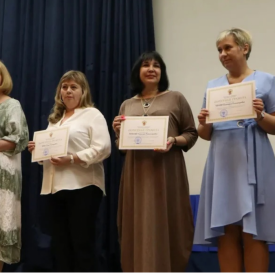 Торжественная церемония вручения ведомственных наград работникам системы образования Красносельского района Санкт-Петербурга